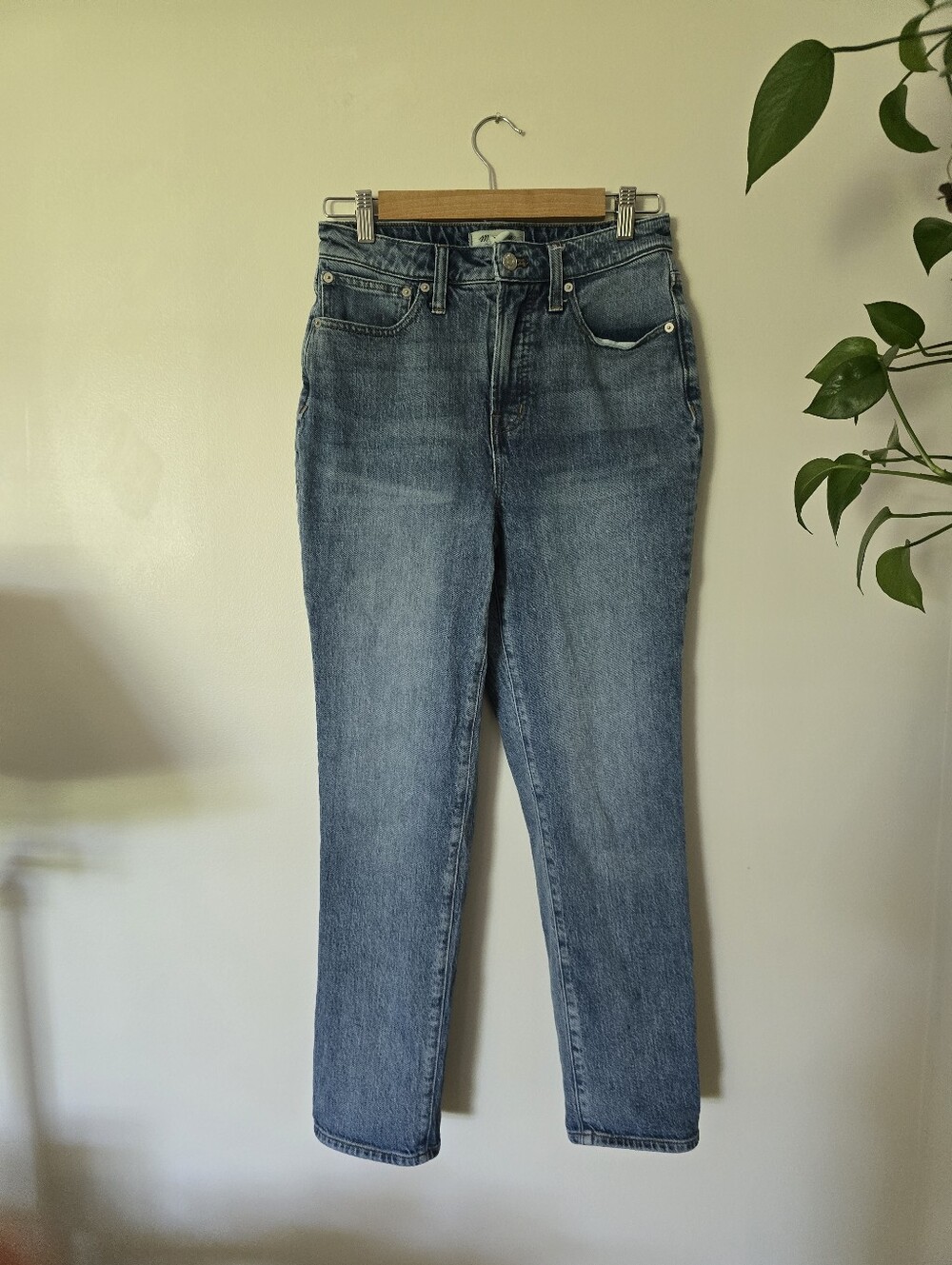 Madewell The Curvy Perfect Vintage Jean Size 26 Womens Blue Jeans